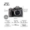 Pentax K-3 Mark DSLR Camera