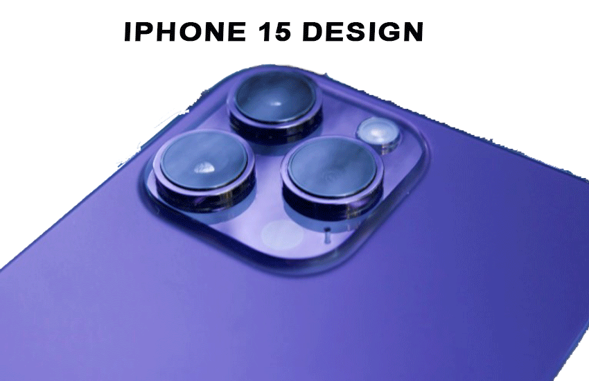 new iPhone 15 design
