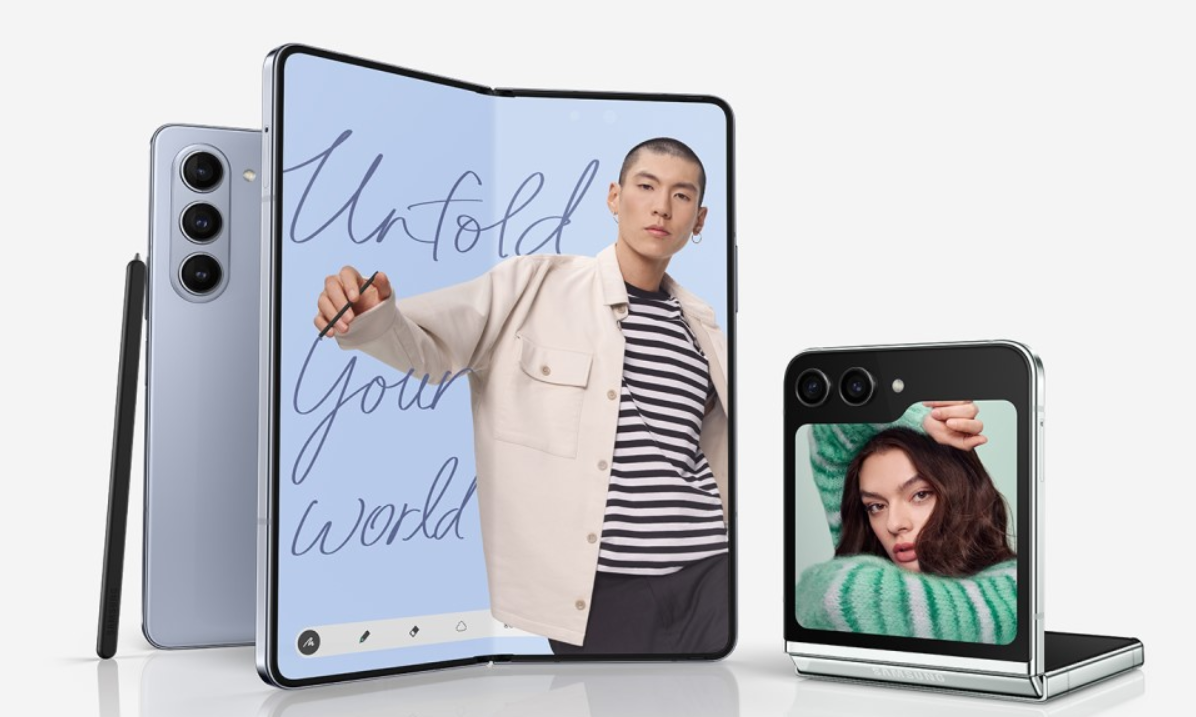 Promo Videos of Samsung Galaxy Z Fold5 and Z Flip5