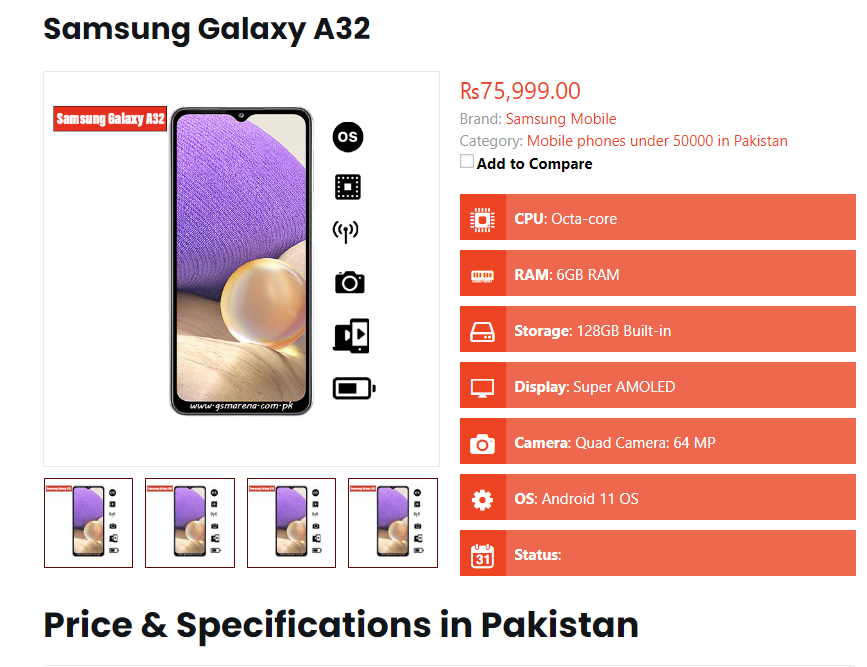 Samsung Galaxy A32